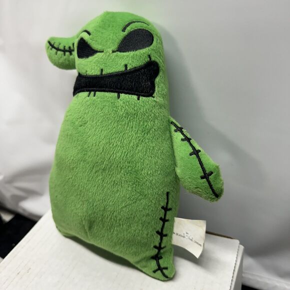 Disney Nightmare Before Christmas Oogie Boogie Green Plush Toy 9" HTF Soft - Picture 2 of 8
